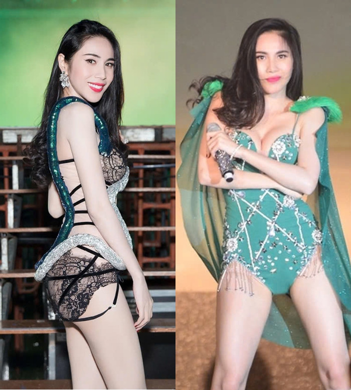 Thủy Tiên sở hữu làn da trắng, đôi chân thon dài nên cô thường xuyên khoe triệt để thế mạnh ngoại hình. Điều này vô tình khiến nữ ca sĩ gặp sự cố trang phục, gây 'nhức mắt' khán giả. 