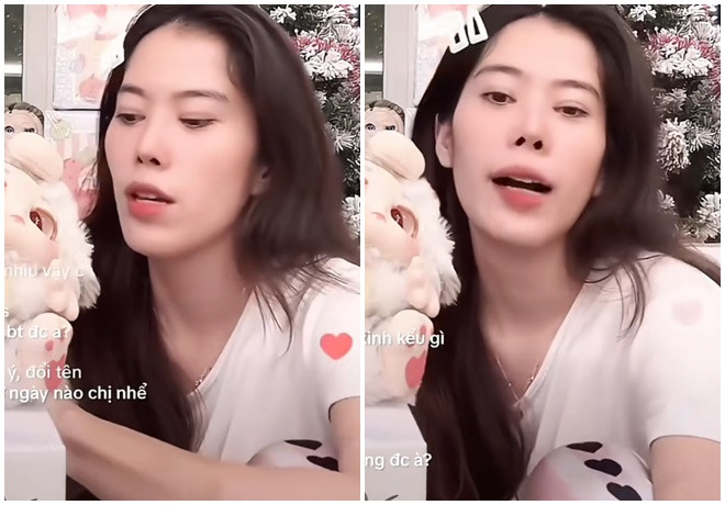 Nam Em cho biết chủ shop không làm hợp đồng quy định doanh thu cần đạt được trong phiên livestream. (Ảnh chụp màn hình)