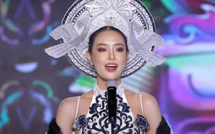 Điểm thay đổi giúp Bùi Khánh Linh toả sáng ở phần thi National Costume Ảnh 2
