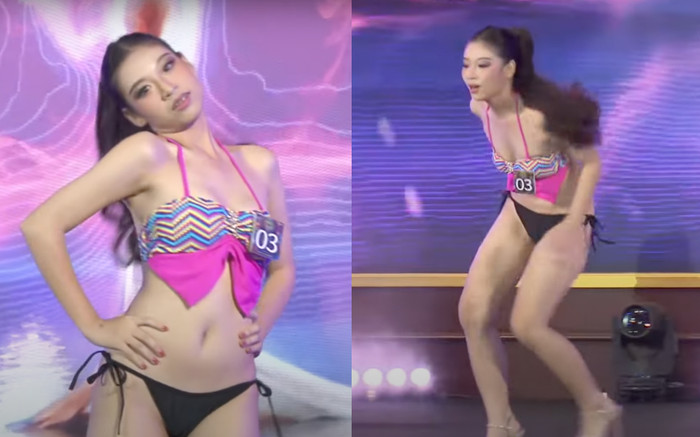 Thí sinh Hoa hậu gây phản cảm Ảnh 2