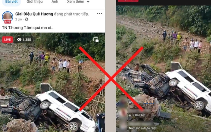 Sự thật phía sau vụ ô tô lao xuống vực hàng loạt được hơn 1.600 người chia sẻ livestream Ảnh 2
