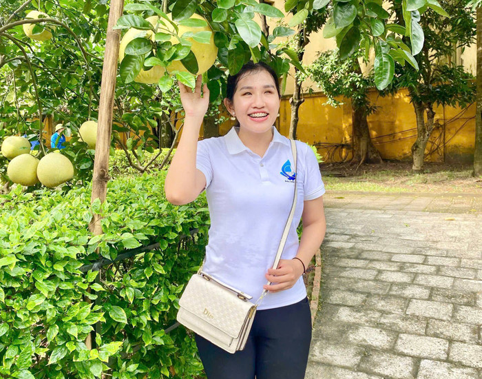 Hải Anh dù khiếm thị nhưng học rất giỏi, đạt nhiều thành tích trong học tập.