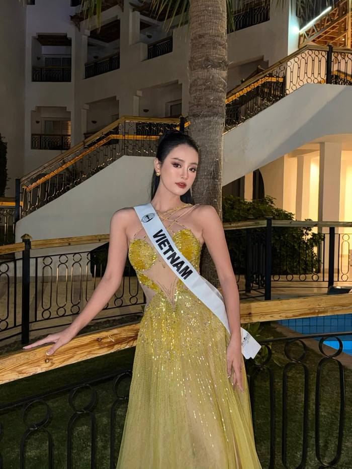 Á hậu Bùi Khánh Linh - đại diện Việt Nam tại Miss Intercontinental 2024.