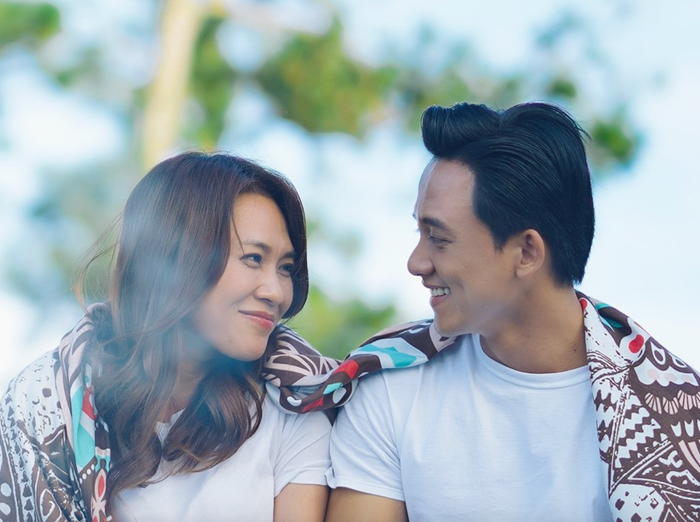 Mối quan hệ 'chị ơi, anh yêu em' của Mỹ Tâm và Mai Tài Phến được người hâm mộ tích cực ủng hộ. (Ảnh: Sưu tầm)