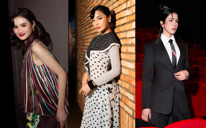 Dàn ngôi sao Vbiz đều theo đuổi phong cách thanh lịch khi đến sự kiện ra mắt phim Công Tử Bạc Liêu.