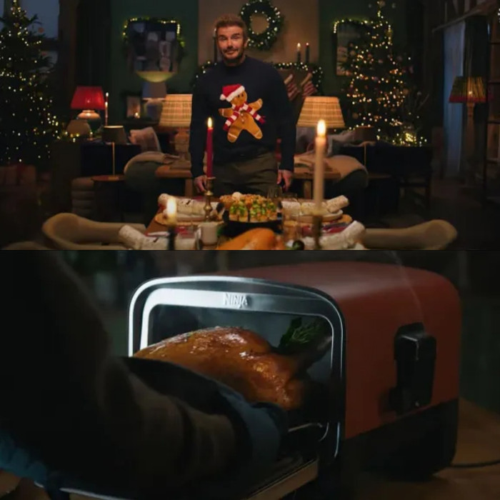 David Beckham đang trở thành tâm điểm chỉ trích vì quảng cáo bị tố vi phạm hướng dẫn nấu ăn an toàn.