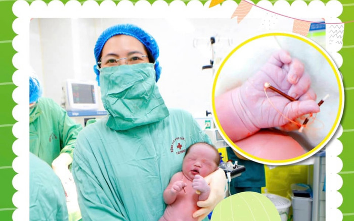Bé trai 3,8kg chào đời khỏe mạnh, tay cầm vòng tránh thai trả mẹ Ảnh 2