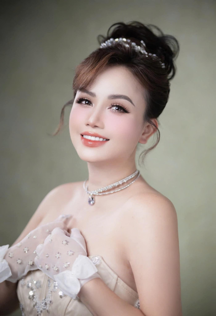 Diễn viên Hoàng Yến chụp ảnh cưới. Ảnh: Nhân vật cung cấp