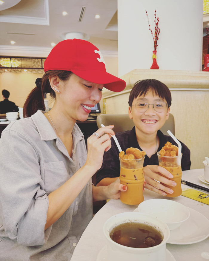 Những hình ảnh đời thường giản dị, hạnh phúc của gia đình nhỏ Thu Trang.