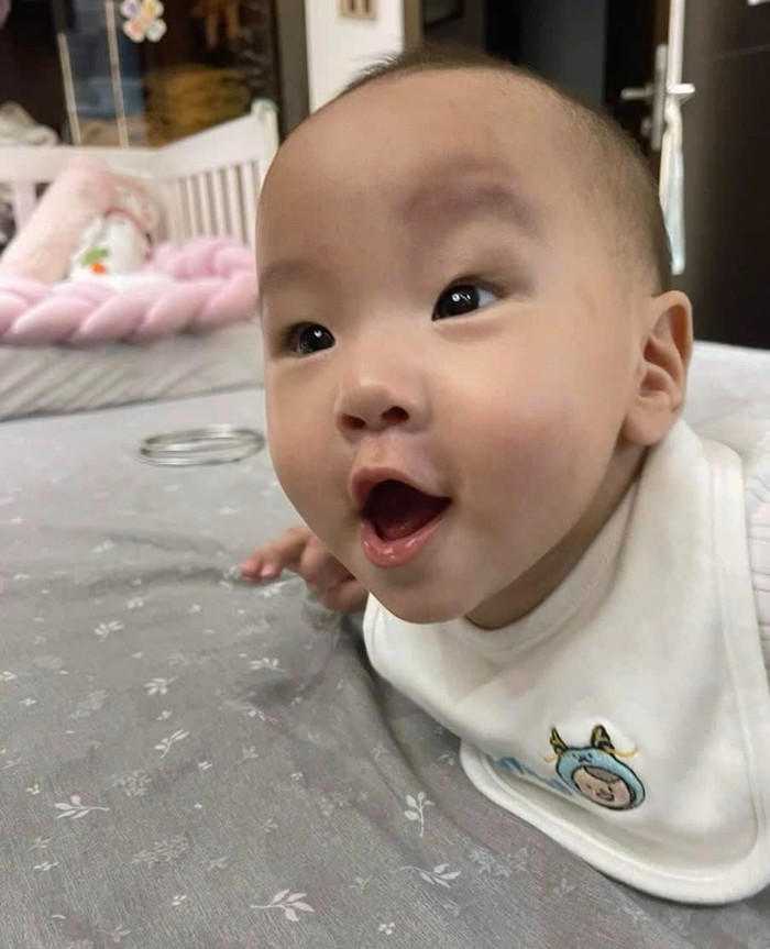 Phương Oanh gây sốt khi tiết lộ sự khác biệt giữa 2 nhóc tỳ 'baby shark' Ảnh 1