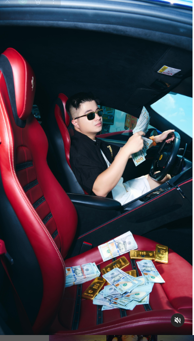 Nam Tiktoker trước khi bị khởi tố hay viết các dòng trạng thái sặc mùi đạo lý