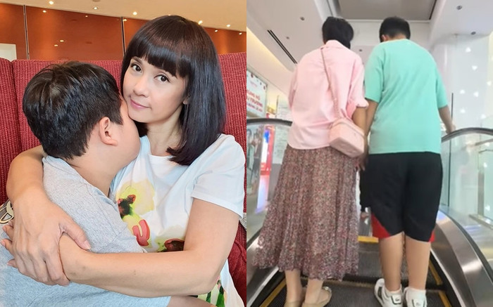 Việt Trinh hiếm hoi khoe con trai cao to, khán giả thắc mắc một điều Ảnh 2