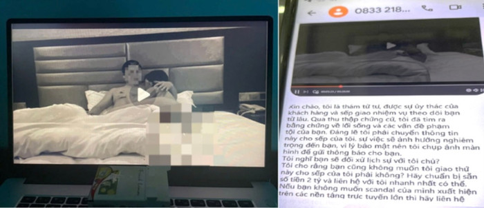 'Thám tử tư' giả danh, tung chiêu đòi tiền chuộc từ hình ảnh ghép nhạy cảm.