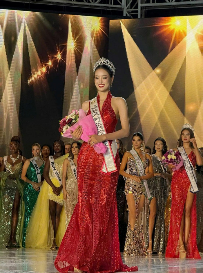 Bùi Khánh Linh đã kéo dài thành tích intop của Việt Nam tại Miss Intercontinental 2024. 