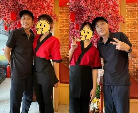 Hoài Linh từng gây lo lắng khi xuất hiện tại một nhà hàng với diện mạo gầy gò. Ảnh: Sưu tầm