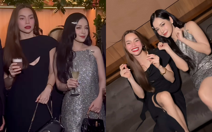 Hồ Ngọc Hà và Chi Pu ăn vận sang chảnh, quyến rũ khi đi dự sự kiện. Ảnh: Instagram chipupu