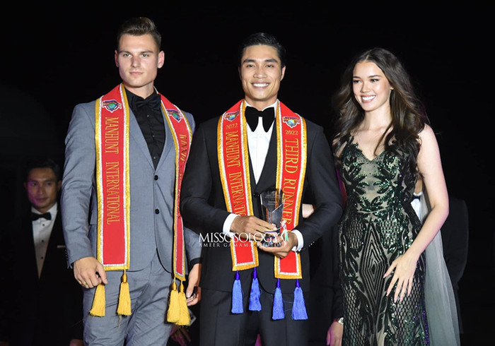 Nhiều khán giả vui vẻ ví von rằng Bùi Khánh Linh và Mạnh Kiên chính là bộ đôi Á hậu - Á vương quốc tế của chương trình Đảo Thiên Đường. Ảnh: FBNV