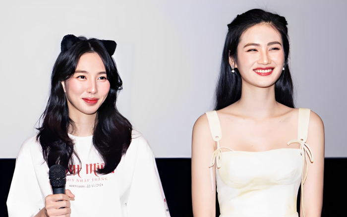 Khoảnh khắc hai nàng hậu đình đám đọ sắc gây sốt - FBNV.