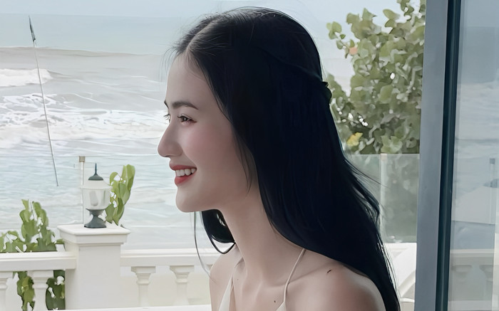 Ý Nhi khoe cặp 'tuyết lê' lấp ló, hạnh phúc đi xem phim cùng người đặc biệt Ảnh 2