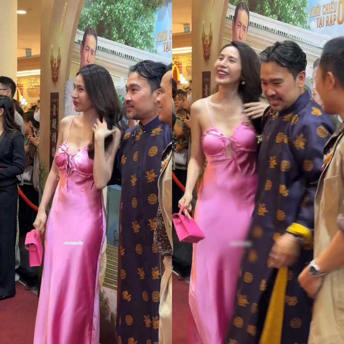 Thủy Tiên cũng lựa chọn trang phục lấy cảm hứng từ váy ngủ và gây ra không ít tranh cãi.