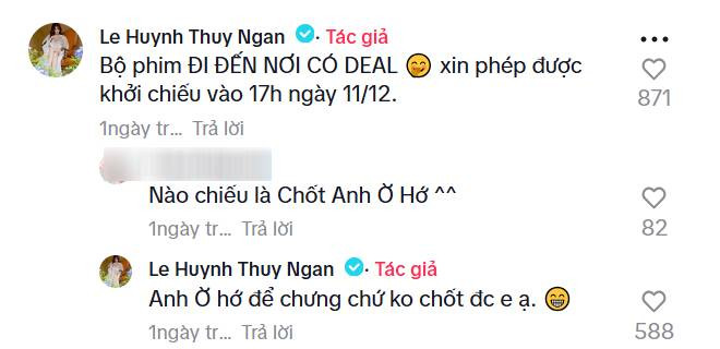 Thúy Ngân cho biết chưa 'chốt đơn' Võ Cảnh. (Ảnh chụp màn hình)