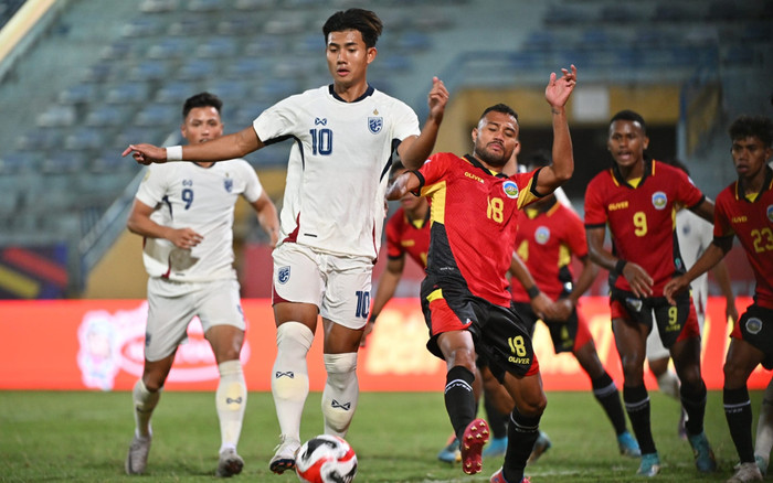 Ngôi sao Thái Lan không hài lòng khi chỉ thắng Timor Leste 10-0 Ảnh 2
