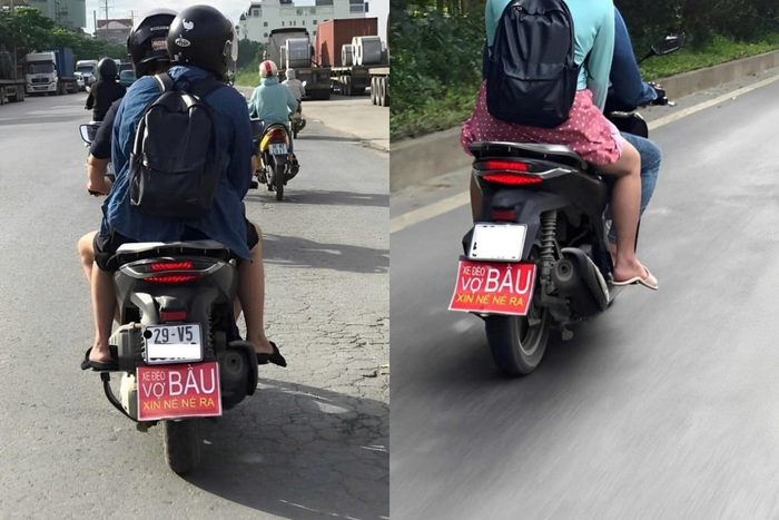 Một hành động nhỏ của anh chồng khiến cộng đồng mạng ngưỡng mộ. Ảnh: MXH