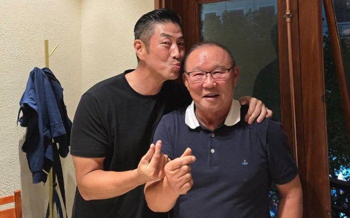 HLV Park Hang Seo và thiếu gia tập đoàn 100 tỷ USD ăn tối Ảnh 2