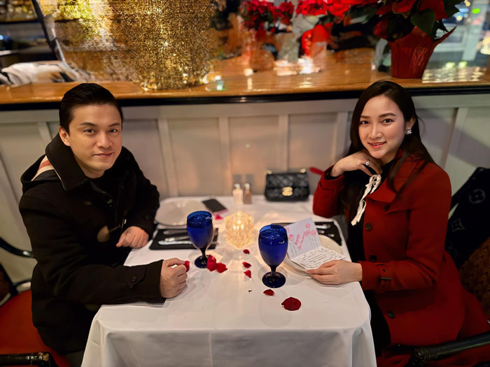 Cặp đôi được nhận xét có tướng phu thê. Ảnh: FBNV