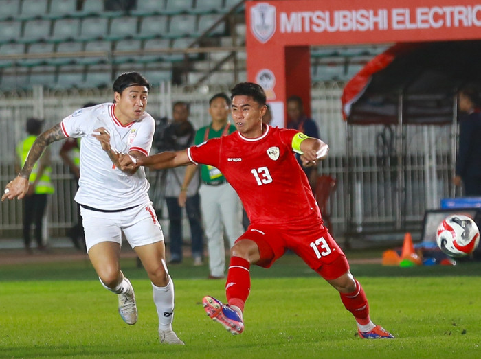 Tuyển Indonesia đã đánh bại chủ nhà Myanmar với tỷ số 1-0.
