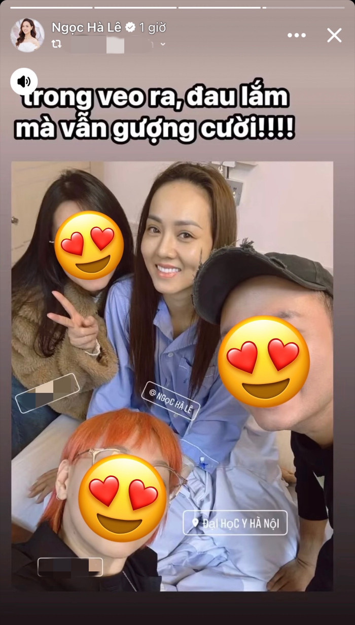 Hình ảnh mới nhất của vợ Công Lý. Ảnh: FBNV