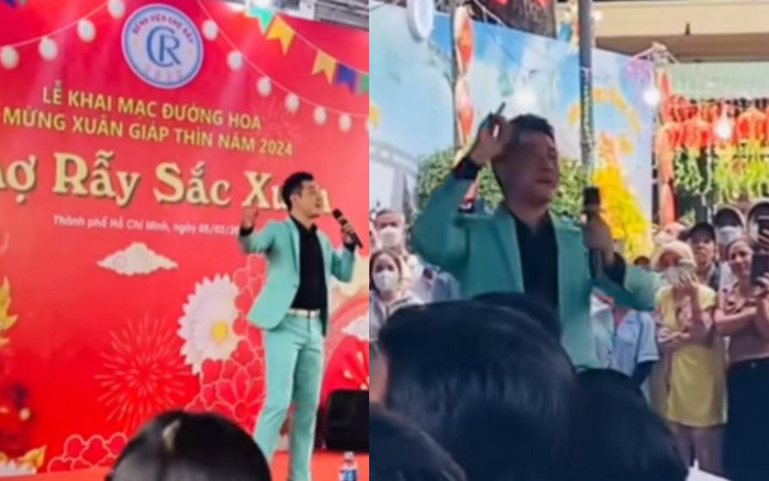 Nam ca sĩ chạy show Tết trong bệnh viện, hàng trăm bệnh nhân ngồi xem Ảnh 2