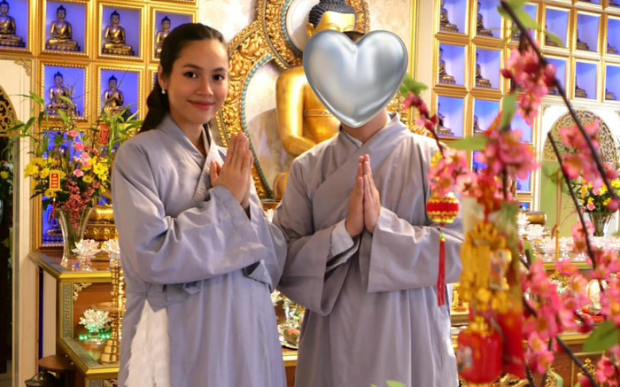 Á hậu Vũ Hoàng My công khai hình ảnh bố của con đầu lòng Ảnh 2