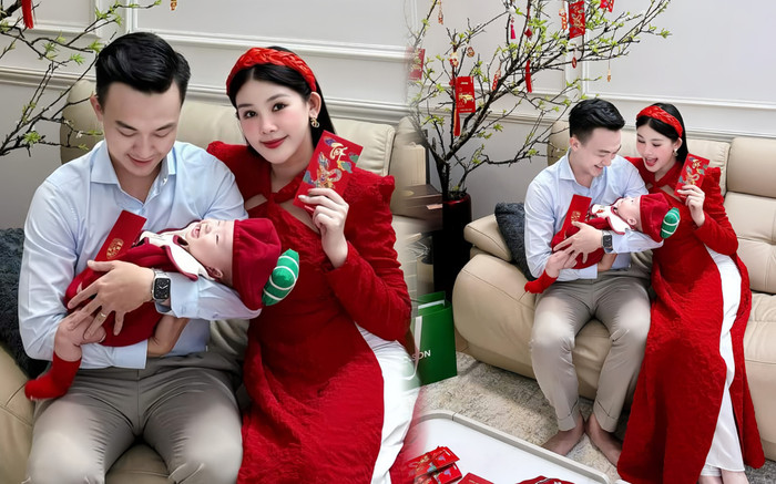 Lê Âu Ngân Anh đón Tết đầu bên thành viên mới Ảnh 2