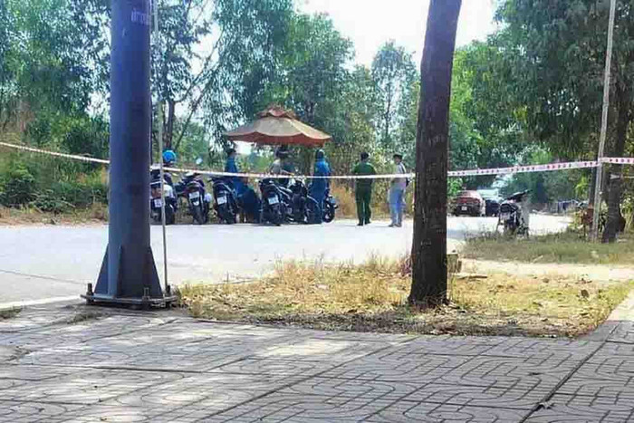 Cảnh sát phong tỏa hiện trường để điều tra (Ảnh: CACC)