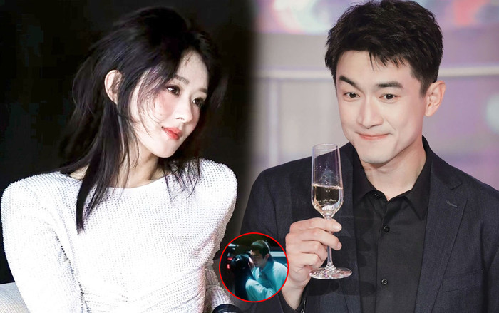 Triệu Lệ Dĩnh và Lâm Canh Tân hôn môi cực ngọt đúng ngày Lễ Tình nhân, ngày fan ăn mừng không còn xa Ảnh 2