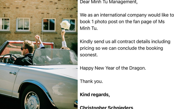 Minh Tú 'chơi lớn' khoe ảnh cưới trong ngày Valentine