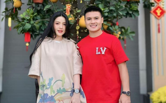 Chu Thanh Huyền ăn mặc ra sao khi đón Tết ở nhà Quang Hải? Ảnh 2