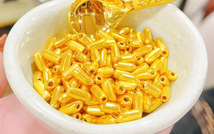 Gần đến ngày vía Thần Tài, hạt gạo vàng đắt hàng như tôm tươi Ảnh 2