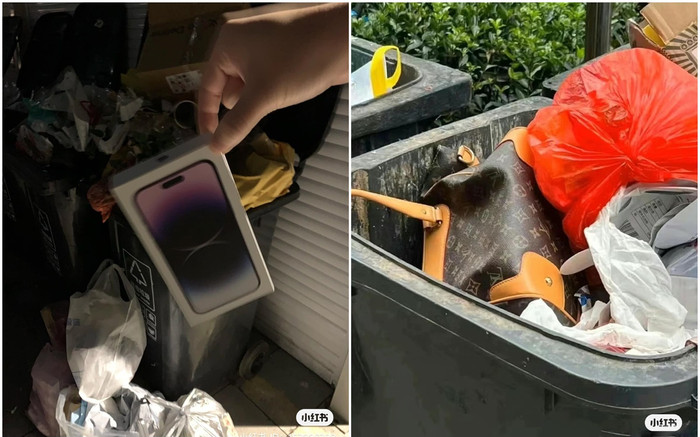 Hậu Valentine, dân tình đua nhau lục thùng rác tìm... món hời bị vứt bỏ Ảnh 2