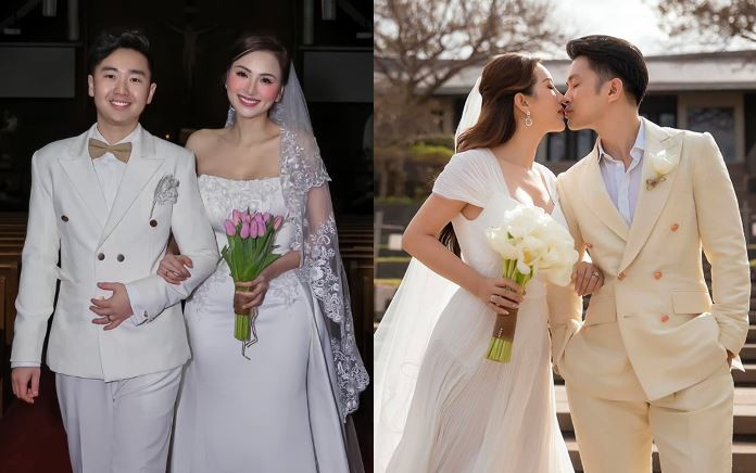 Điểm chung giống nhau giữa Thu Hoài và Diễm Hương đều là những nàng hậu nổi tiếng xinh đẹp và có nhiều đời chồng. Đàn chị từng có chuyện tình đẹp với 4 người đàn ông, Diễm Hương cũng vừa kết hôn với người chồng thứ 3 tại Canada.