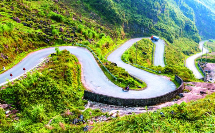 Dốc Thẩm Mã từ trên cao nhìn xuống