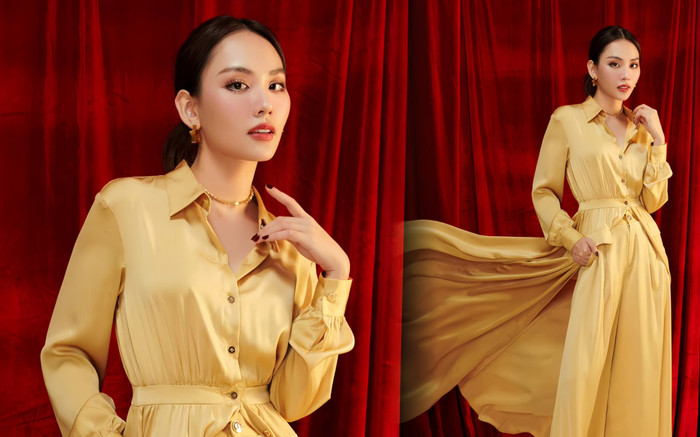 Miss World 2023: Mai Phương nhuộm ngập tông vàng, có còn lung linh qua ống kính quốc tế? Ảnh 2