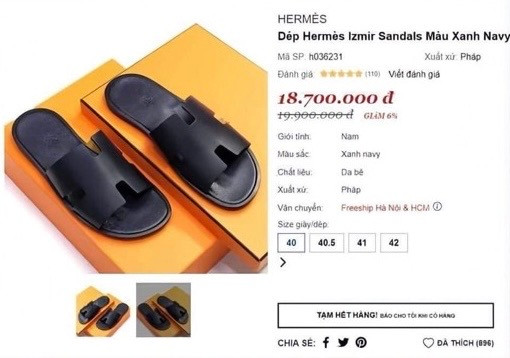 Đôi dép hàng chục triệu được Ngọc Trinh diện đến tòa bất ngờ gây chú Ảnh 3