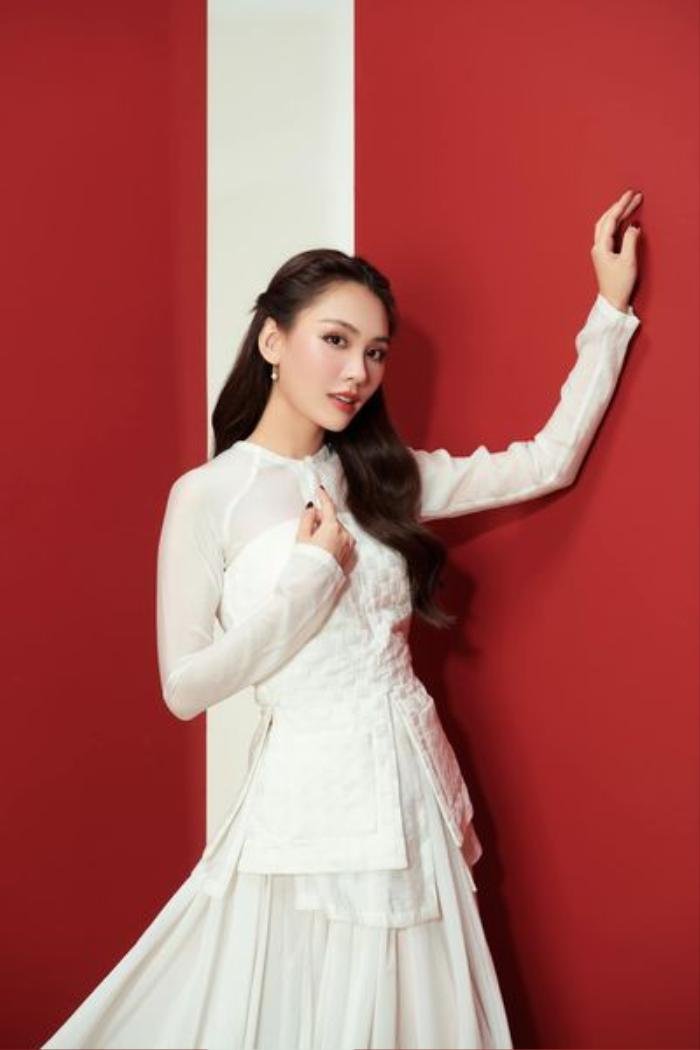 Mai Phương mang áo bà ba đến Miss World Ảnh 6