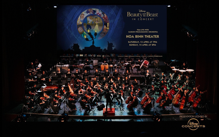 Đặc sắc buổi hòa nhạc kết hợp với phim kinh điển của Disney 'Người Đẹp và Quái Thú' Ảnh 2