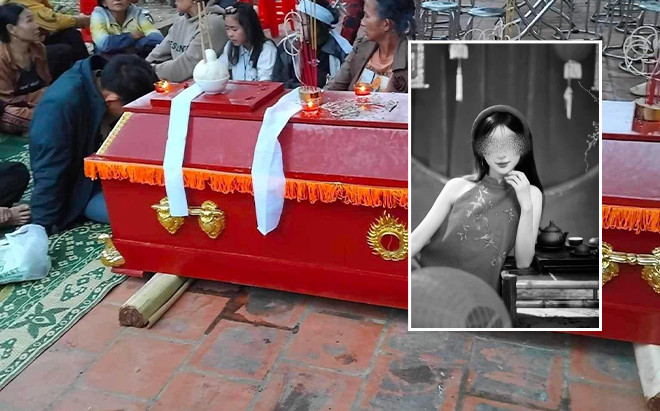 Xót xa đám tang đẫm nước mắt của cô gái 21 tuổi bị sát hại ở Hà Nội Ảnh 2