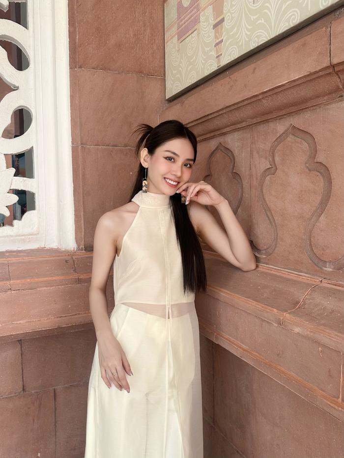 Đến Miss World, Mai Phương được trao 'túi may mắn' 80 triệu của Hoa hậu Bảo Ngọc Ảnh 3