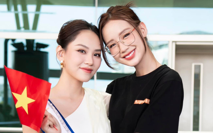 Đến Miss World, Mai Phương được trao 'túi may mắn' 80 triệu của Hoa hậu Bảo Ngọc Ảnh 2