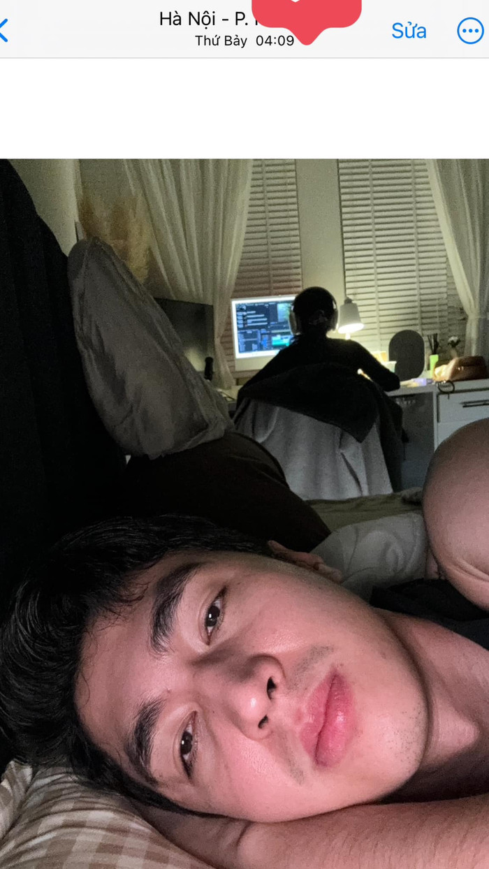 Khoảnh khắc được Bình An chia sẻ.